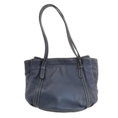 Kitamura   Tote Bag logo Leather Ladies