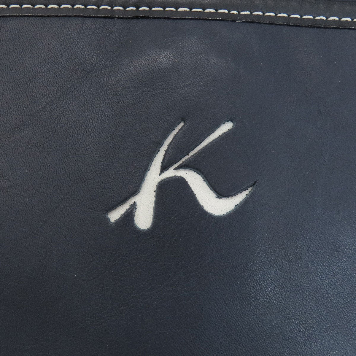 Kitamura   Tote Bag logo Leather Ladies