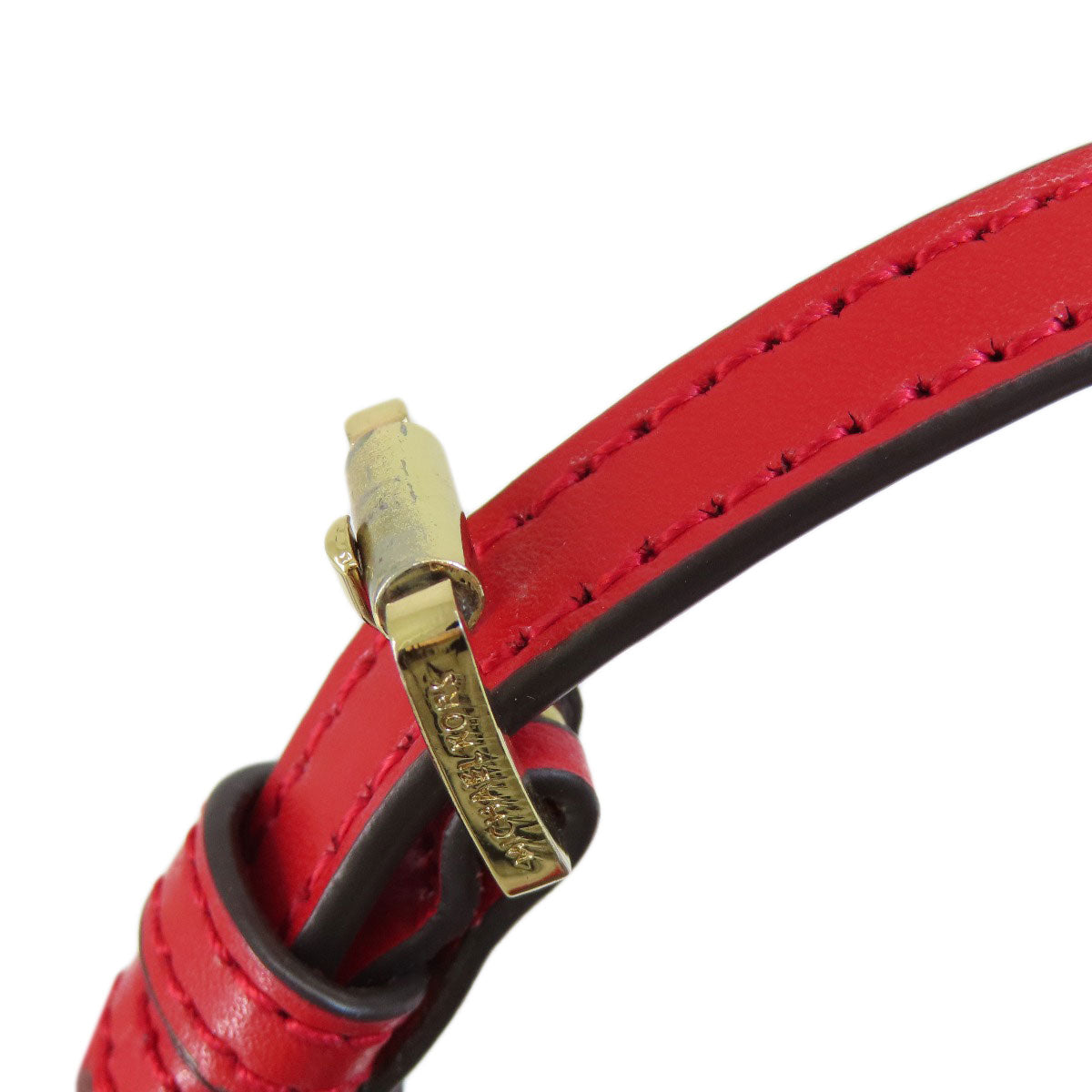 Michael Kors Stripe MK Signature Shoulder Bag PVC Ladies [Used]