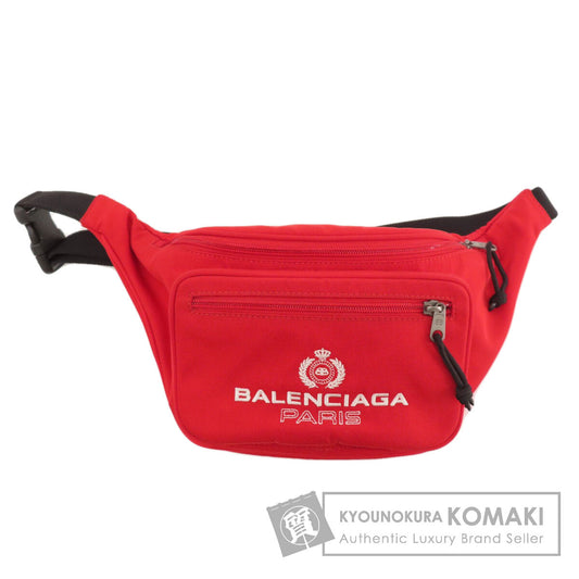 BALENCIAGA logo body bag Canvas Ladies [Used]