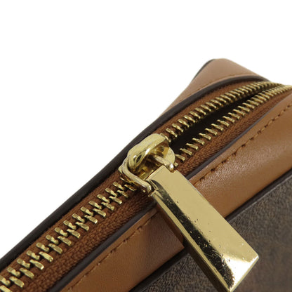 Michael Kors MK signature Shoulder Bag Leather Coated CanvasLadies [Used]