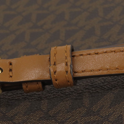 Michael Kors MK signature Shoulder Bag Leather Coated CanvasLadies [Used]