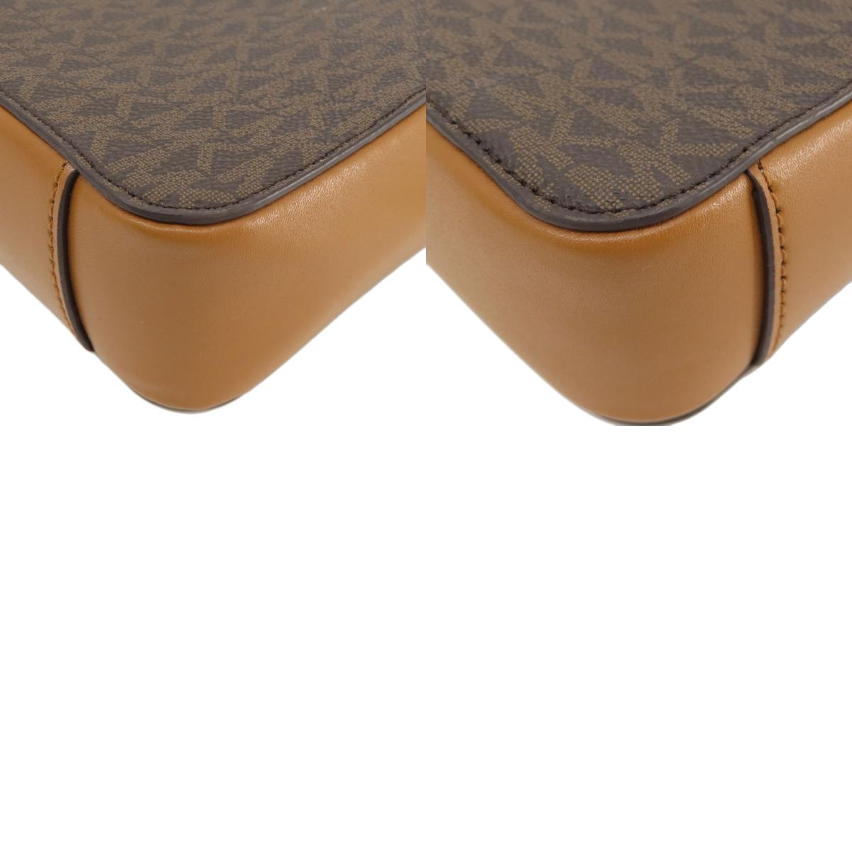 Michael Kors MK signature Shoulder Bag Leather Coated CanvasLadies [Used]