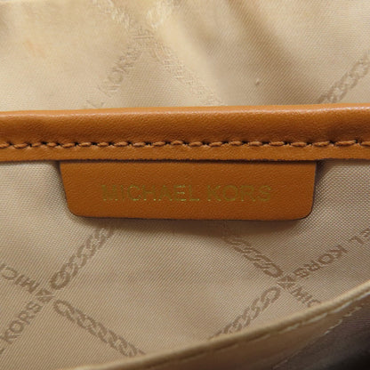 Michael Kors MK signature Shoulder Bag Leather Coated CanvasLadies [Used]