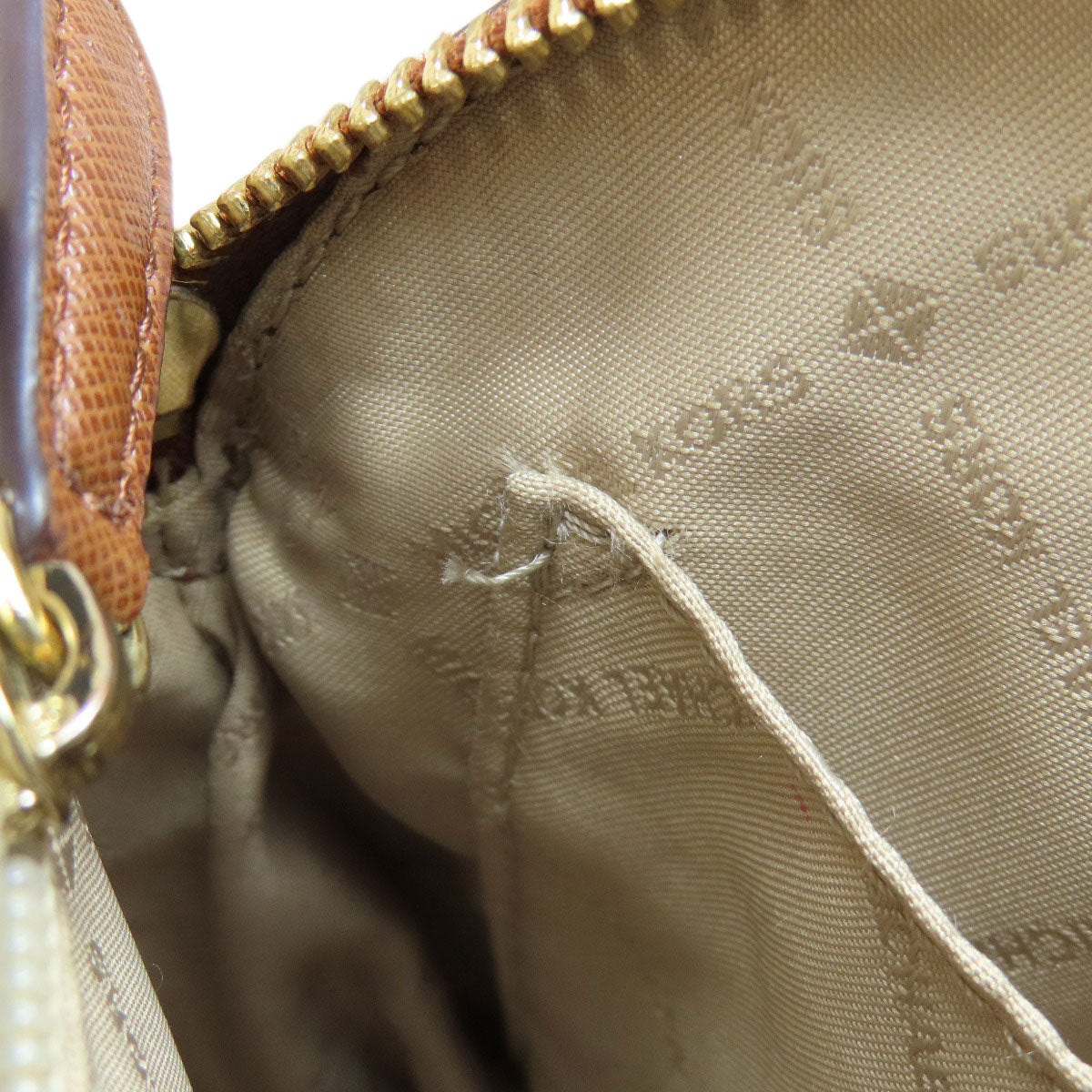 Michael Kors Logo Long Shoulder Shoulder Bag PVC Ladies [Used]