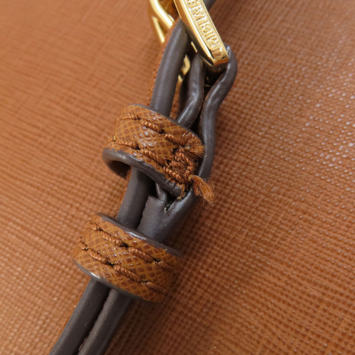 Michael Kors Logo Long Shoulder Shoulder Bag PVC Ladies [Used]