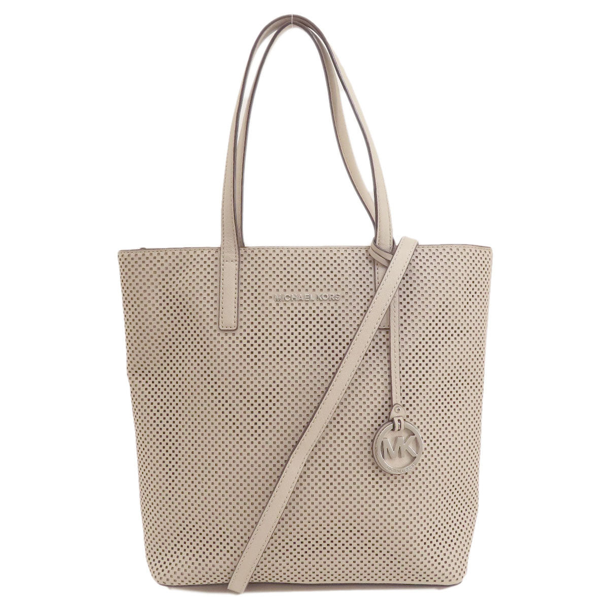 Michael Kors Punching 2WAY Tote Bag Leather Ladies [Used]