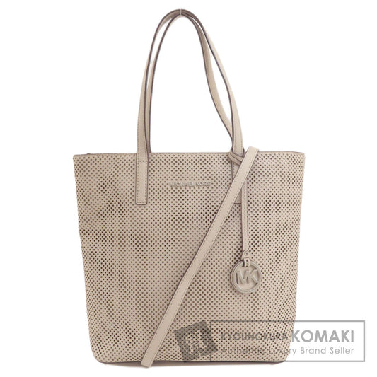 Michael Kors Punching 2WAY Tote Bag Leather Ladies [Used]