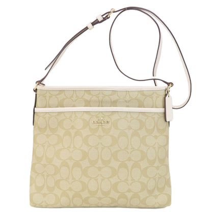 COACH  F58297 Shoulder Bag Signature PVC LeatherLadies