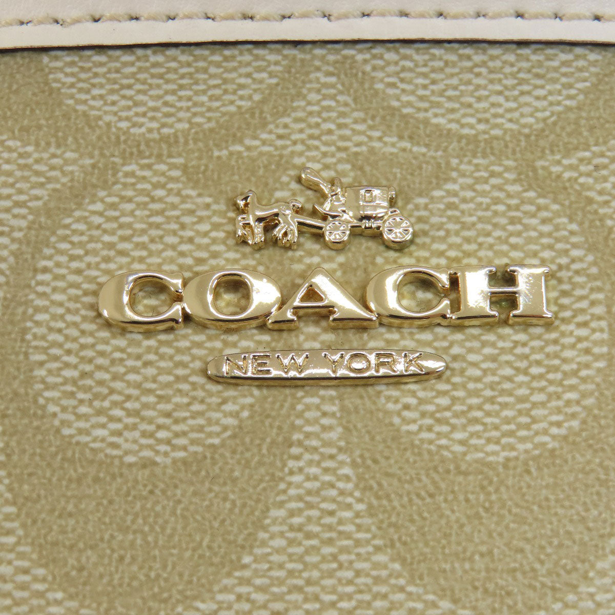 COACH  F58297 Shoulder Bag Signature PVC LeatherLadies