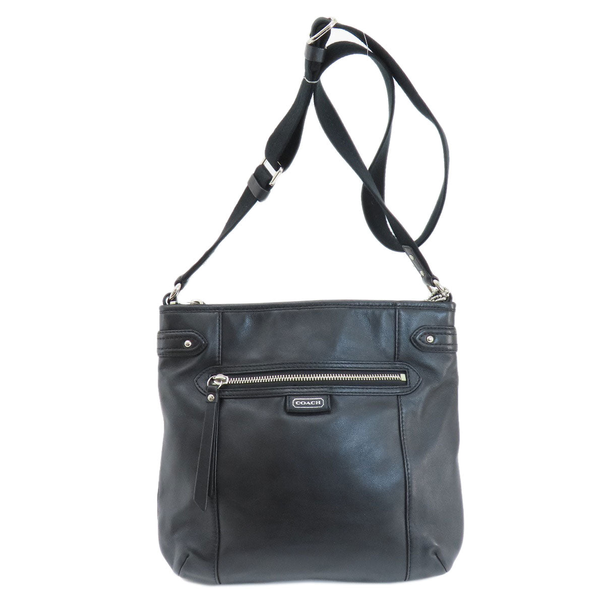 COACH F23948 logo Shoulder Bag Leather Ladies [Used]