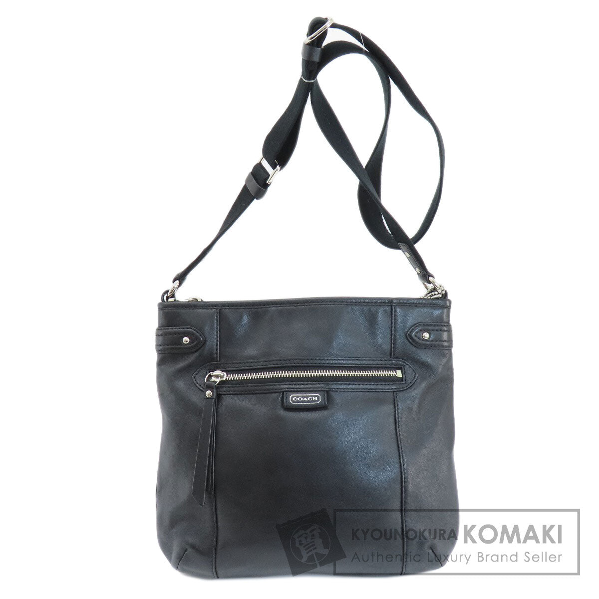COACH F23948 logo Shoulder Bag Leather Ladies [Used]