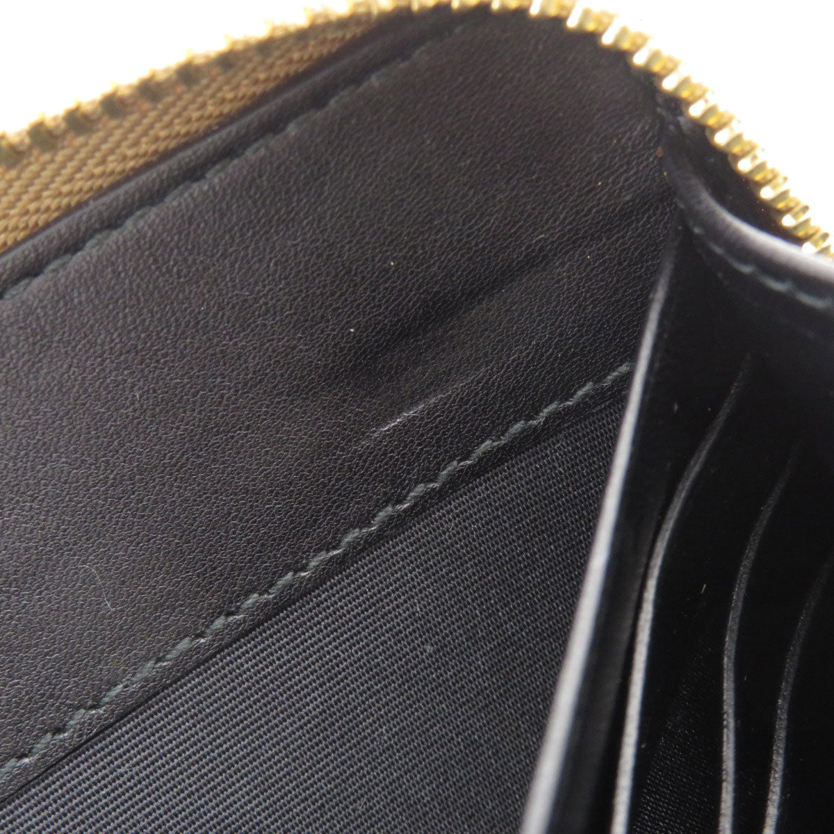 LOEWE anagram Long wallet (with coin pocket) Lambskin Ladies [Used]