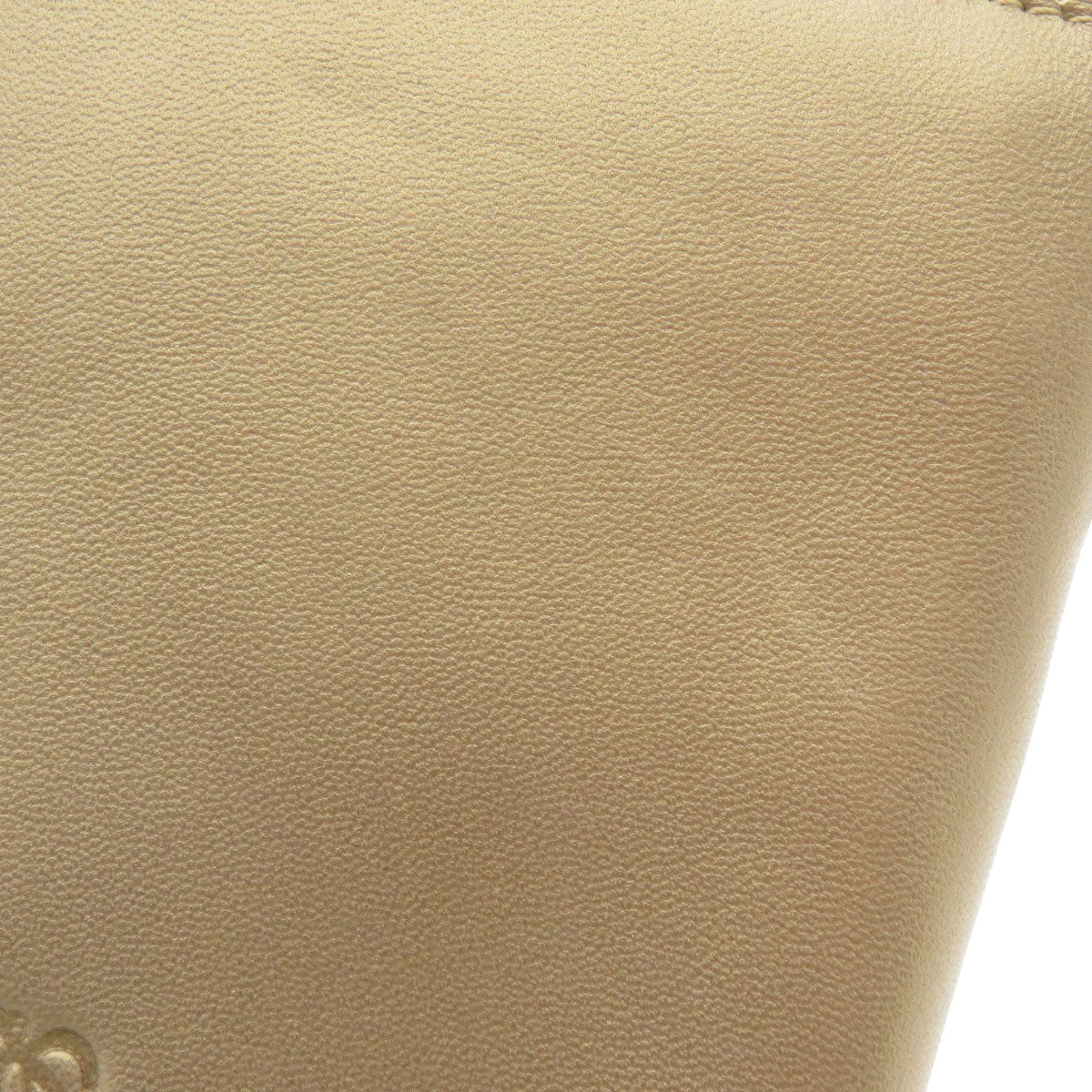 LOEWE anagram Long wallet (with coin pocket) Lambskin Ladies [Used]