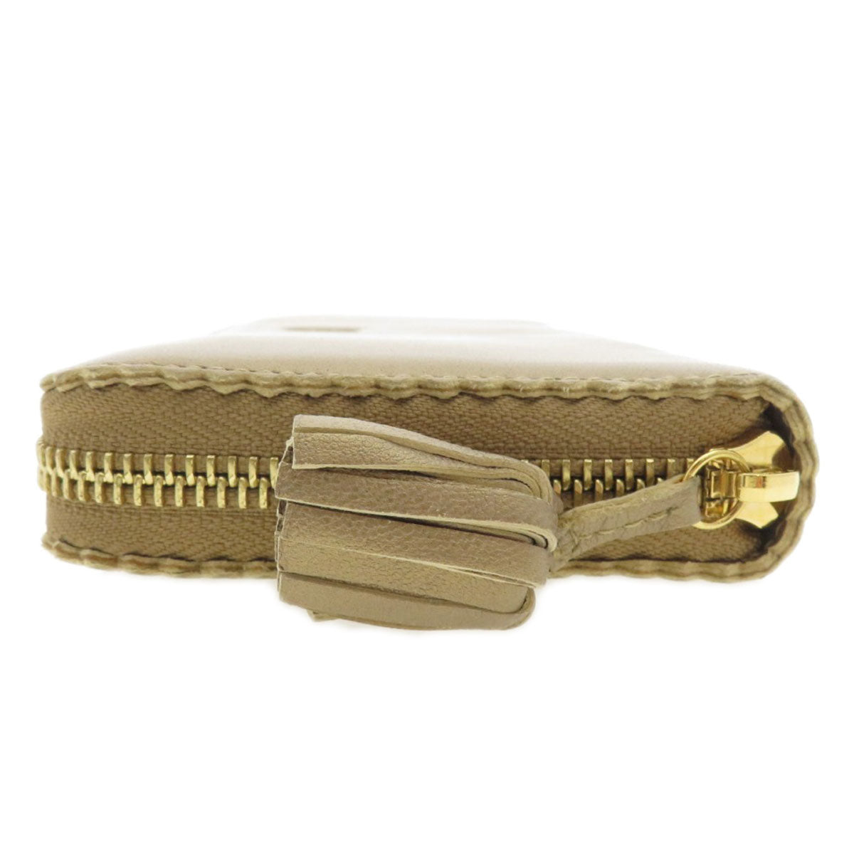 LOEWE anagram Long wallet (with coin pocket) Lambskin Ladies [Used]