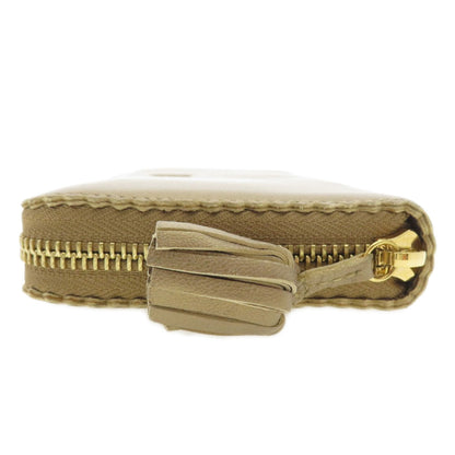 LOEWE anagram Long wallet (with coin pocket) Lambskin Ladies [Used]