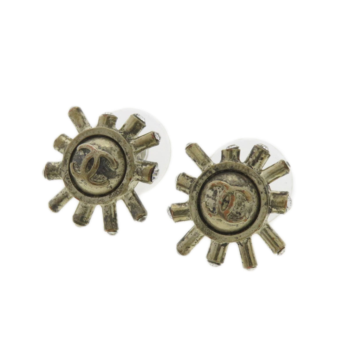 CHANEL   earring COCO Mark Metal Ladies