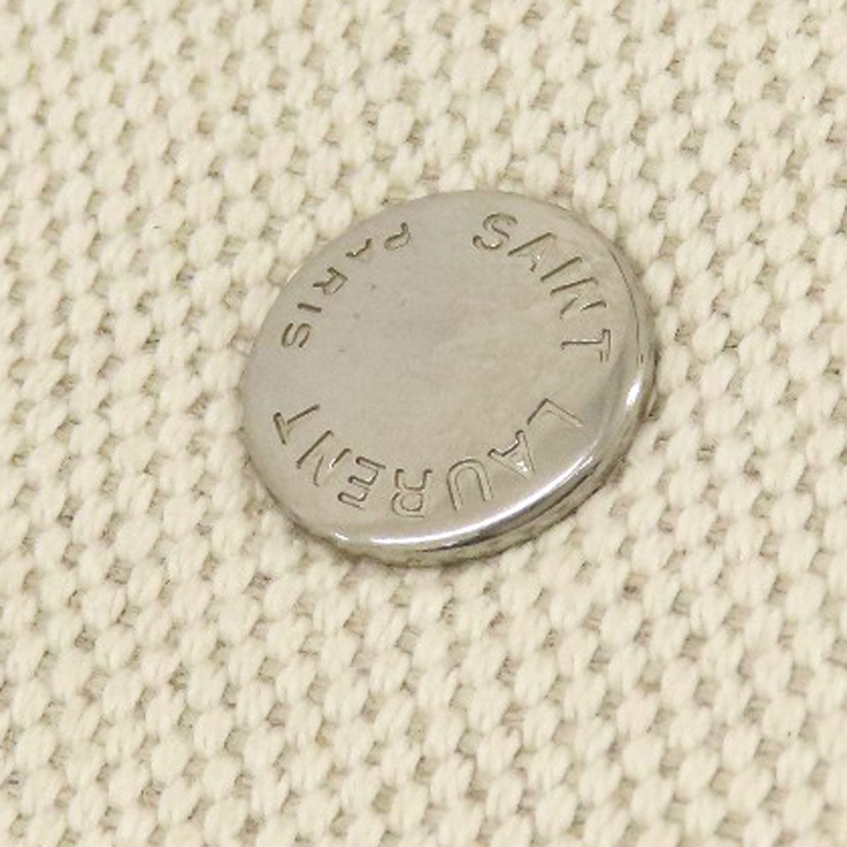 SAINT LAURENT University Flat 2WAY Shoulder Bag Canvas Ladies [Used]