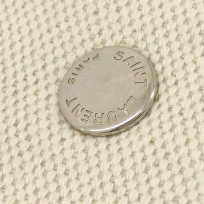 SAINT LAURENT University Flat 2WAY Shoulder Bag Canvas Ladies [Used]