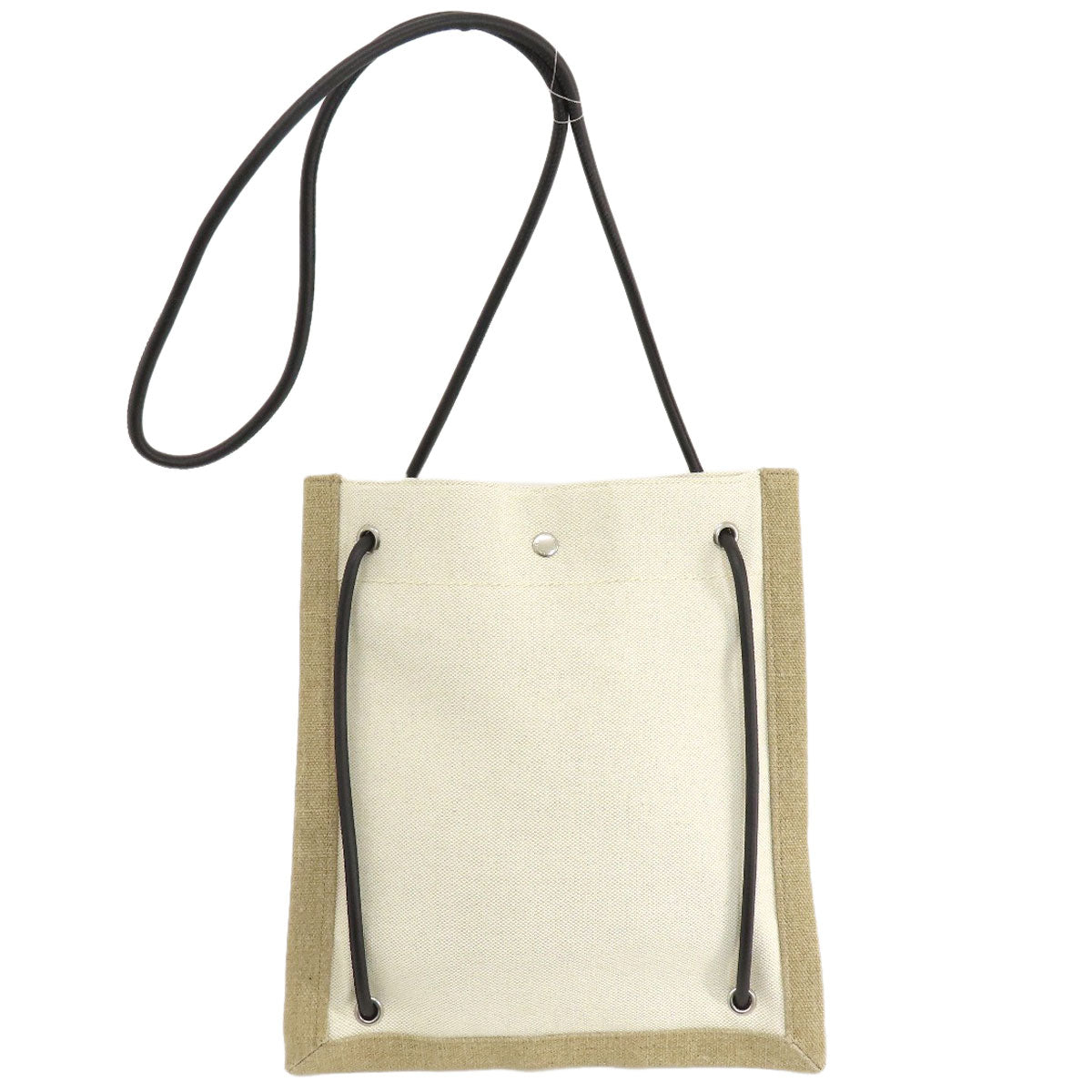 SAINT LAURENT University Flat 2WAY Shoulder Bag Canvas Ladies [Used]