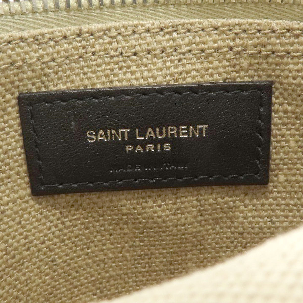 SAINT LAURENT University Flat 2WAY Shoulder Bag Canvas Ladies [Used]