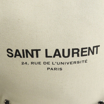 SAINT LAURENT University Flat 2WAY Shoulder Bag Canvas Ladies [Used]