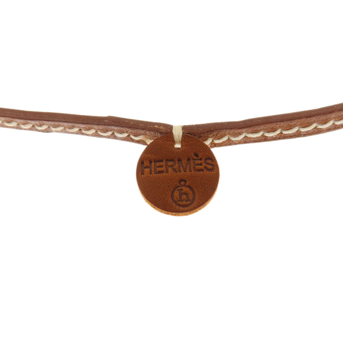 HERMES   Necklace Om PM Buffalo horn Ladies