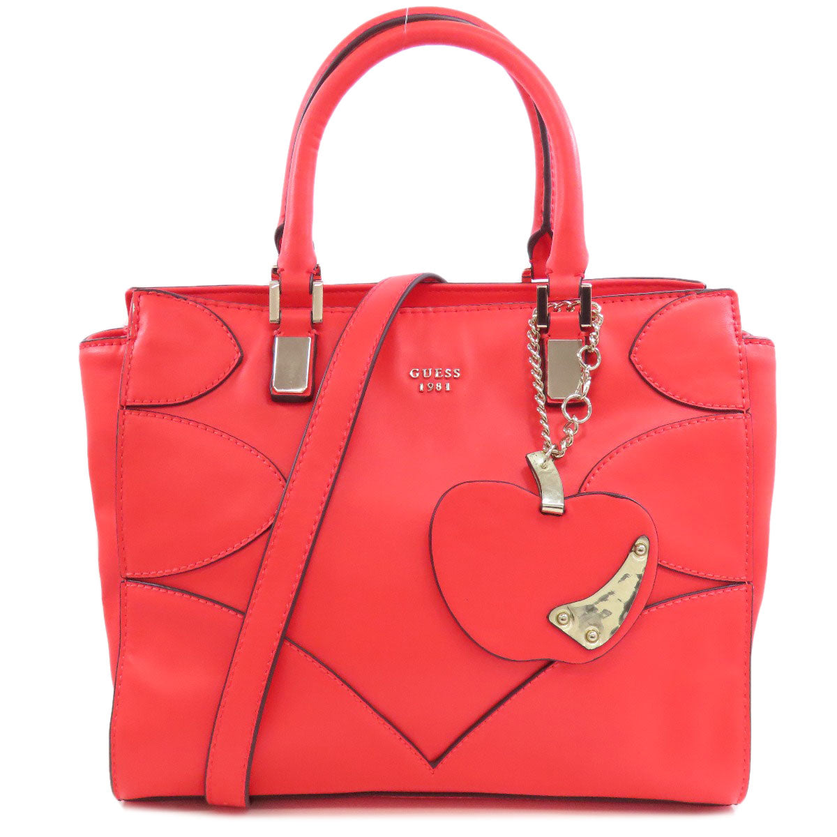 Guess 2WAY Handbag Leather Ladies [Used]
