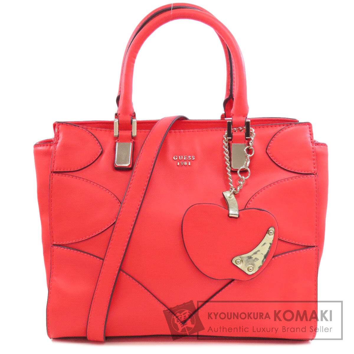 Guess 2WAY Handbag Leather Ladies [Used]