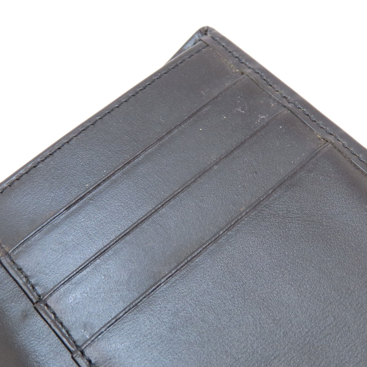 CARTIER Three-fold wallet Bifold Wallet No Coin Pocket Leather Ladies [Used]