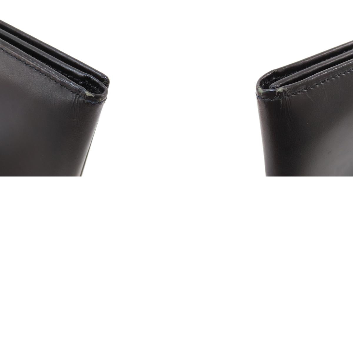 CARTIER Three-fold wallet Bifold Wallet No Coin Pocket Leather Ladies [Used]