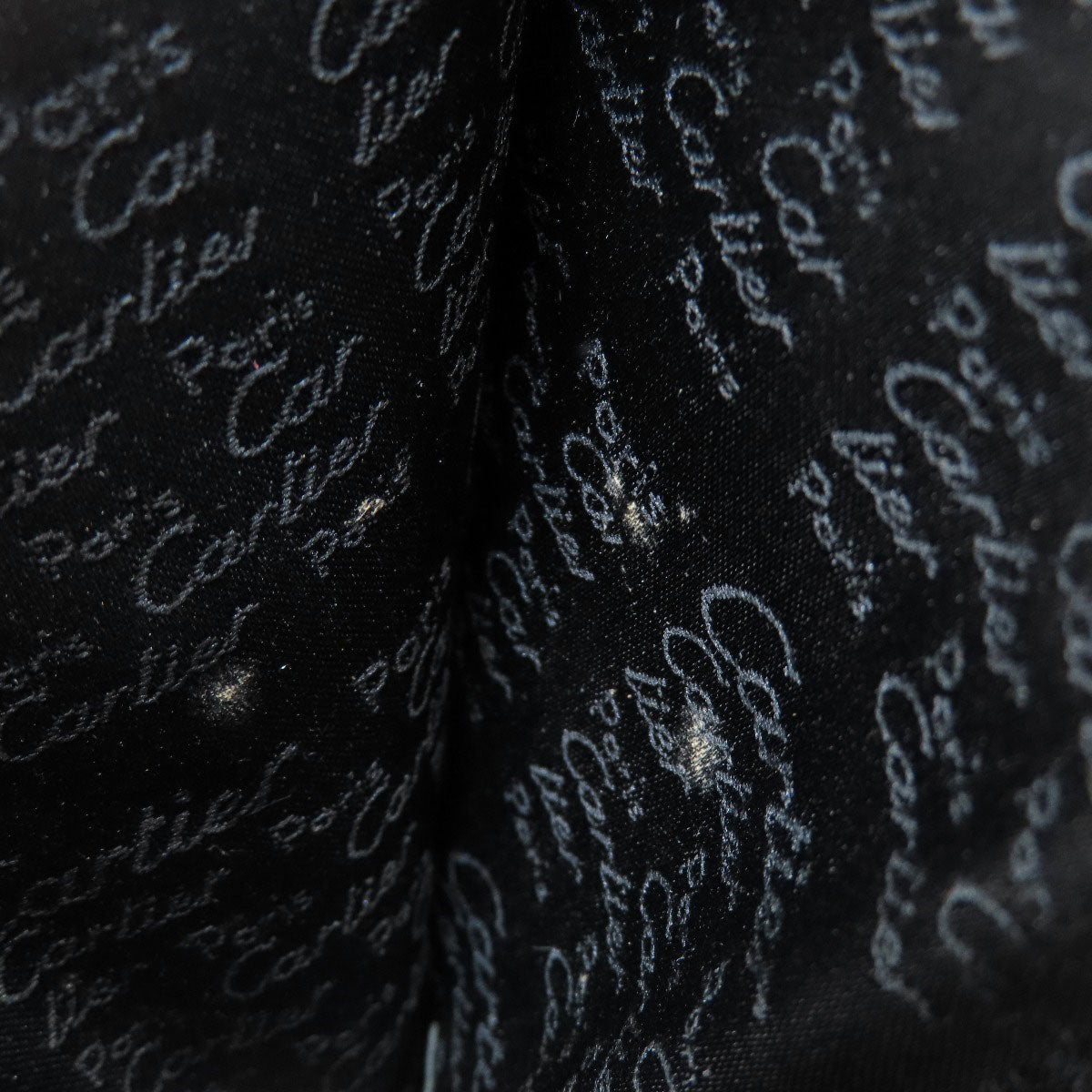 CARTIER Three-fold wallet Bifold Wallet No Coin Pocket Leather Ladies [Used]