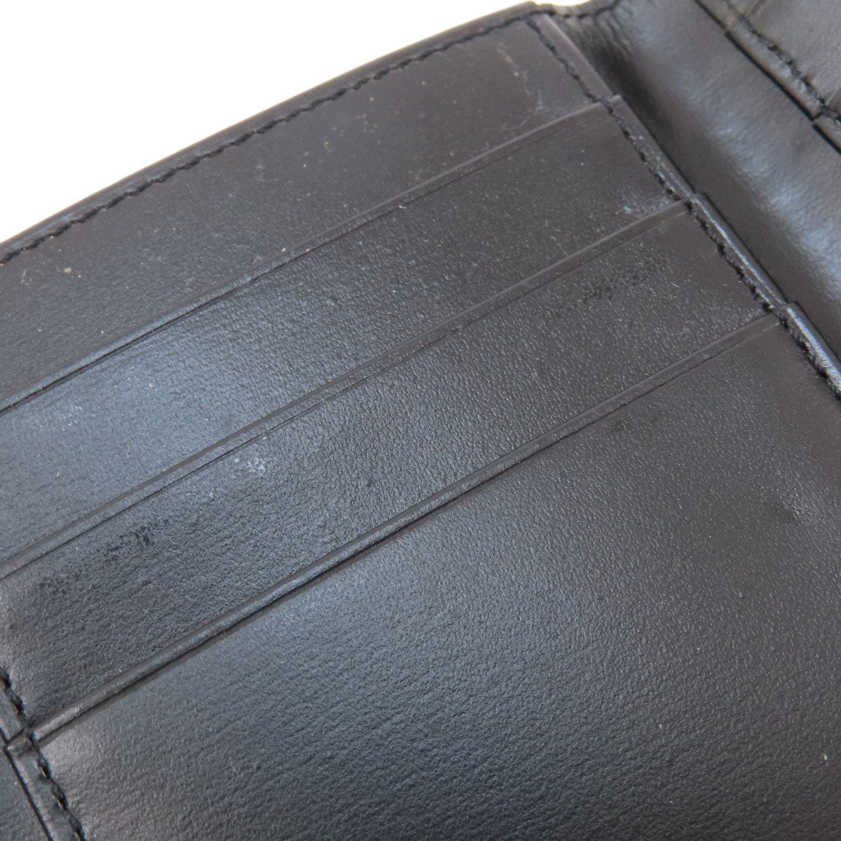 CARTIER Three-fold wallet Bifold Wallet No Coin Pocket Leather Ladies [Used]