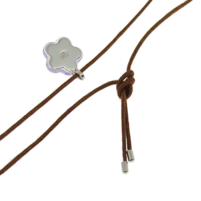 SWAROVSKI flour Necklace Crystal Ladies [Used]