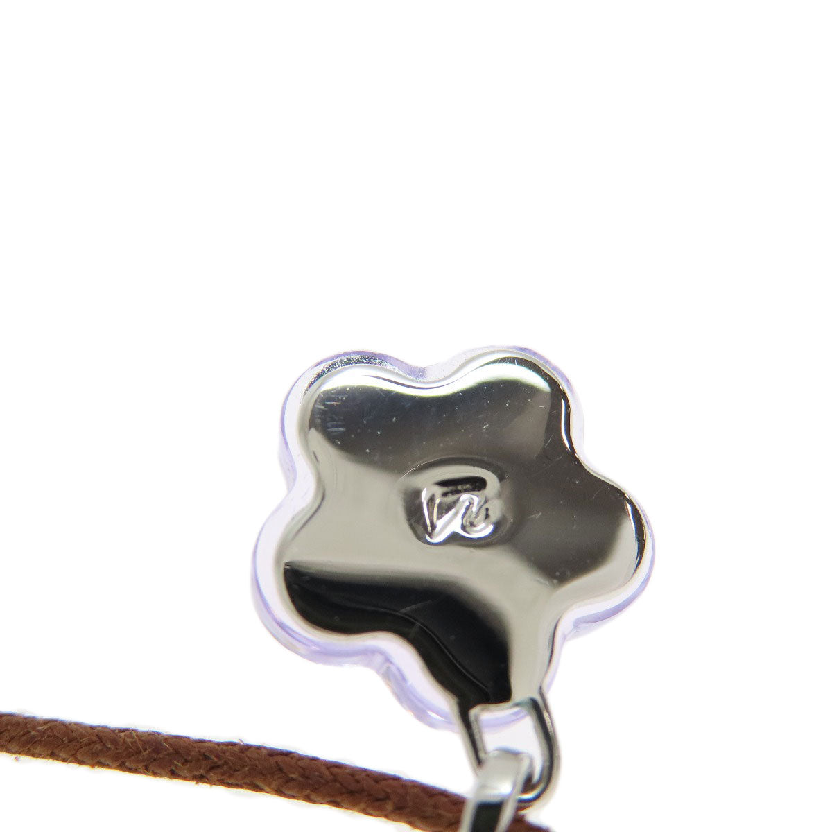 SWAROVSKI flour Necklace Crystal Ladies [Used]