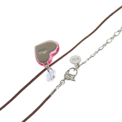 SWAROVSKI heart Necklace Crystal Ladies [Used]
