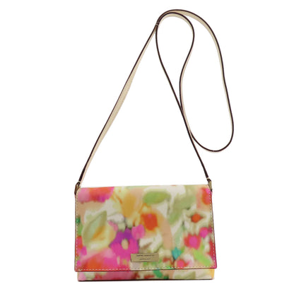 kate spade Flower motif Shoulder Bag PVC Ladies [Used]