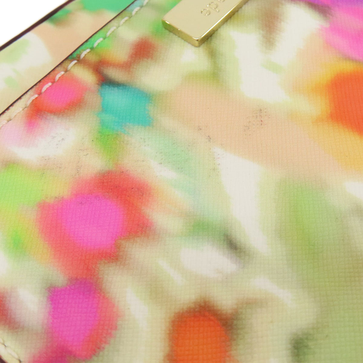 kate spade Flower motif Shoulder Bag PVC Ladies [Used]