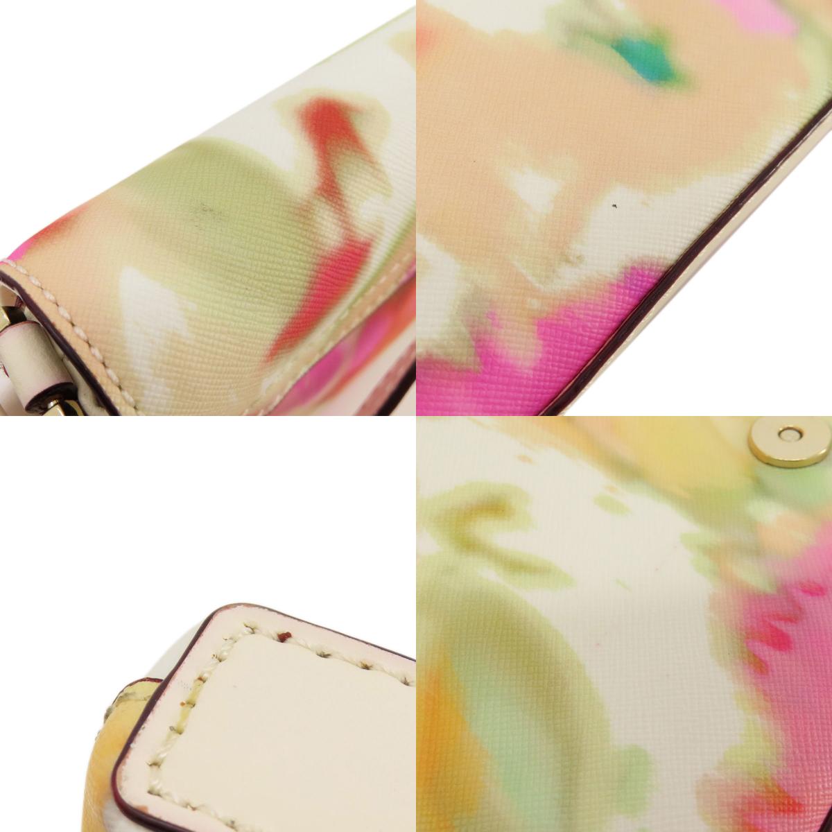 kate spade Flower motif Shoulder Bag PVC Ladies [Used]