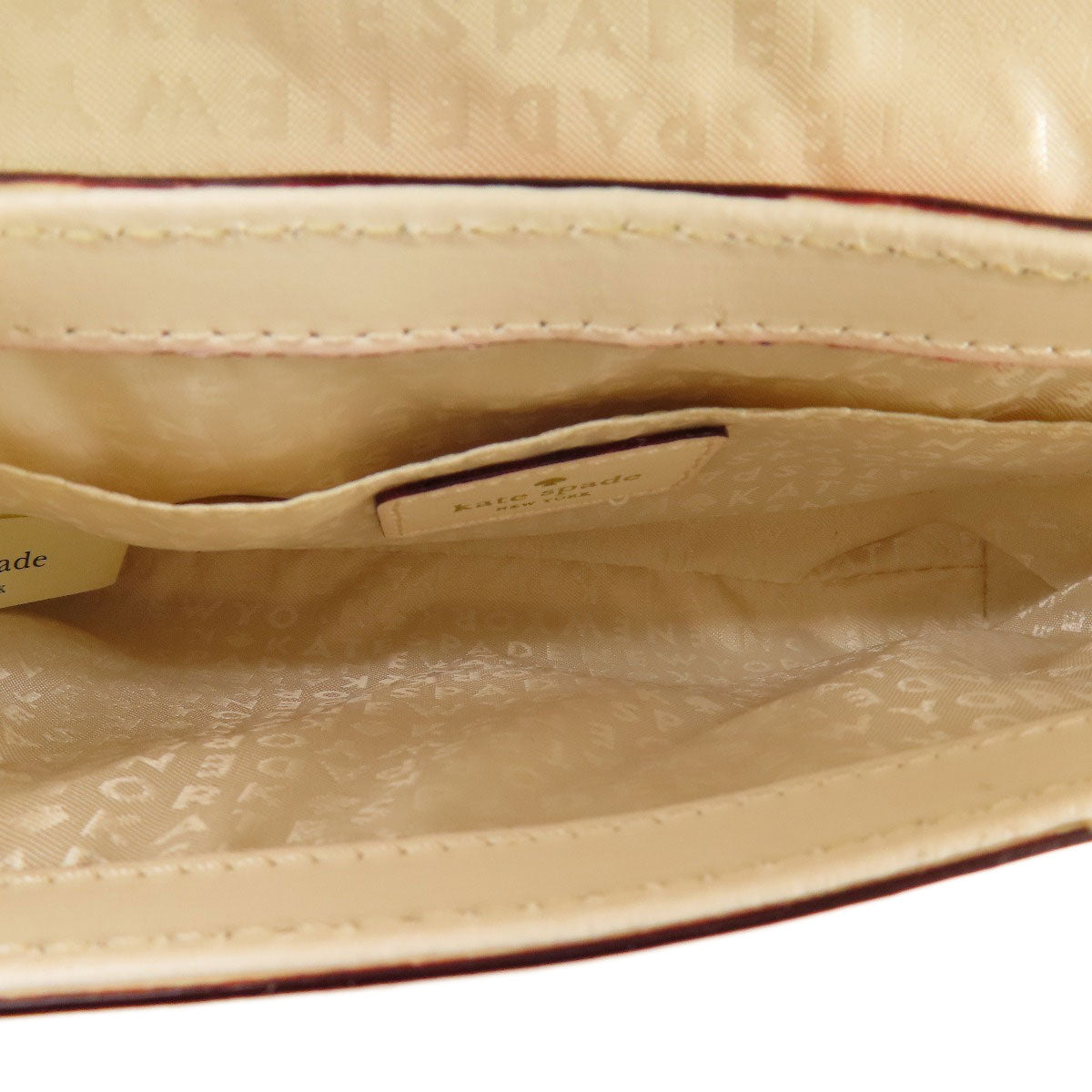 kate spade Flower motif Shoulder Bag PVC Ladies [Used]