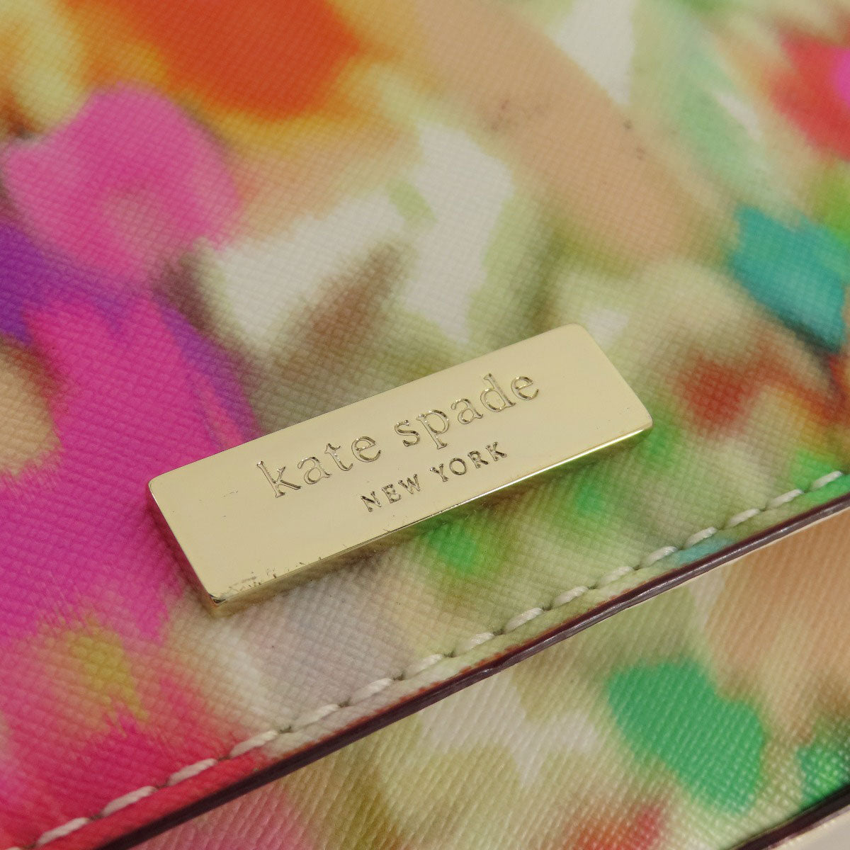 kate spade Flower motif Shoulder Bag PVC Ladies [Used]