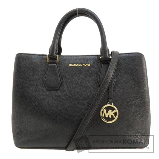 Michael Kors Logo Hardware 2WAY Tote Bag Leather Ladies [Used]