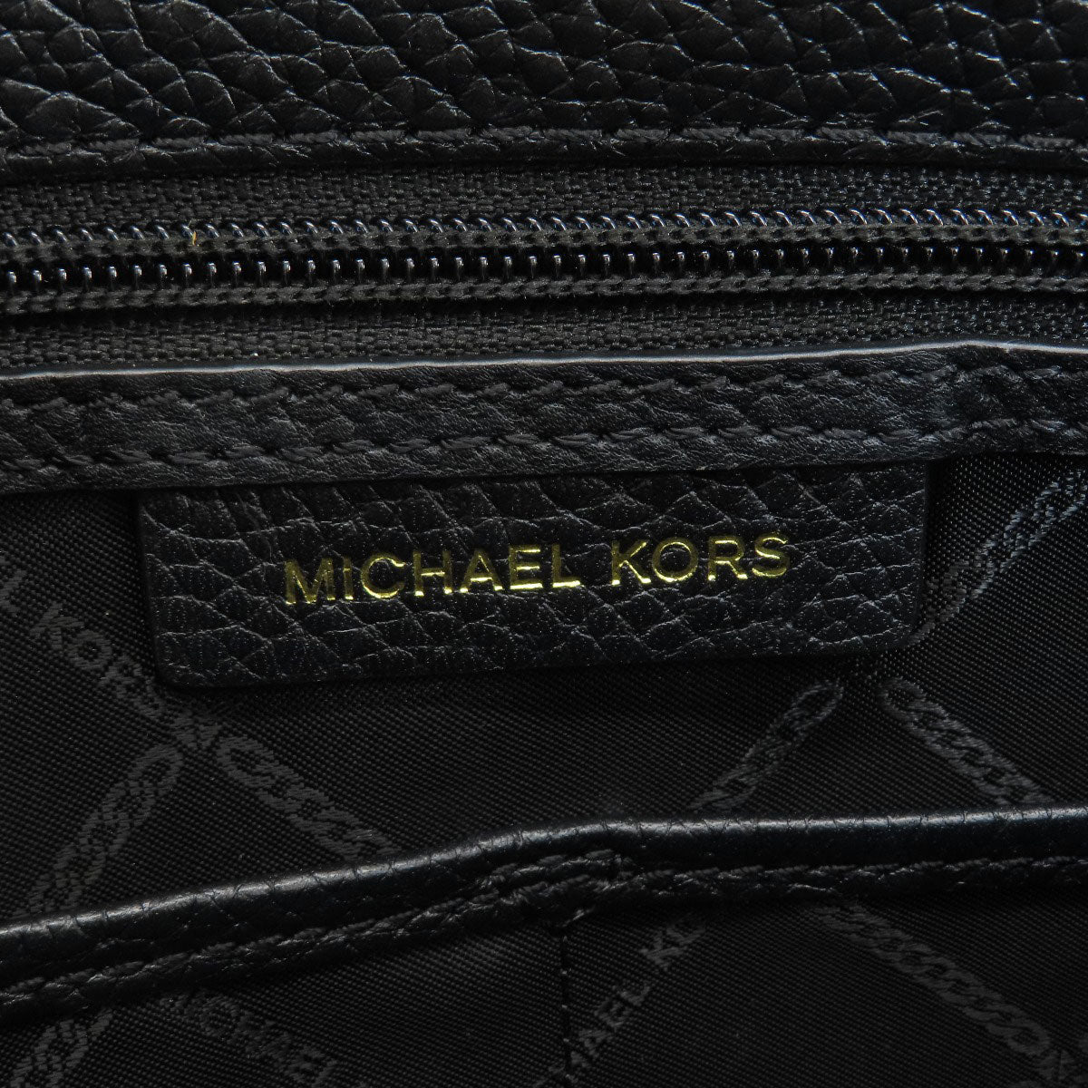 Michael Kors Logo Hardware 2WAY Tote Bag Leather Ladies [Used]