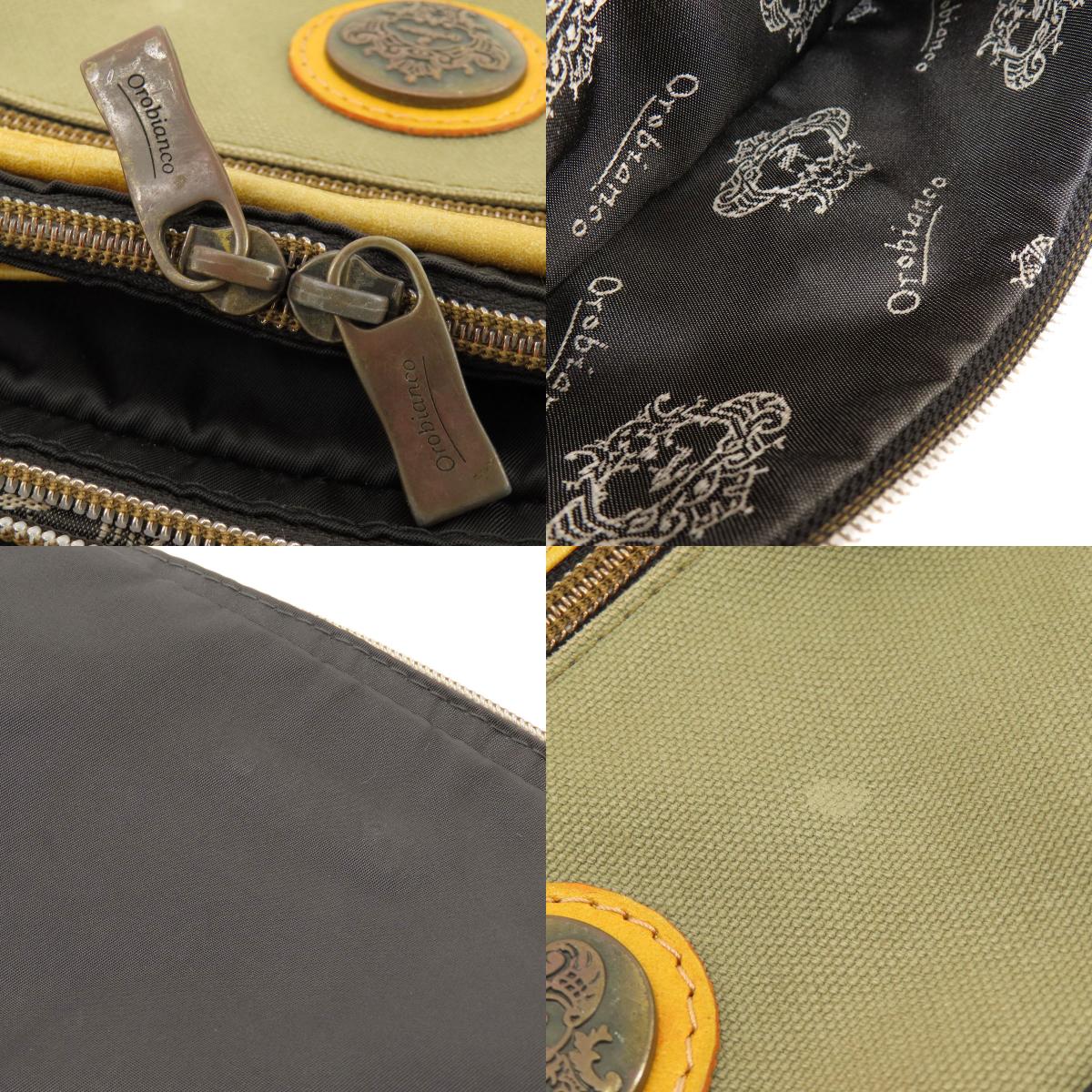 OROBIANCO logo body bag Nylon mens [Used]