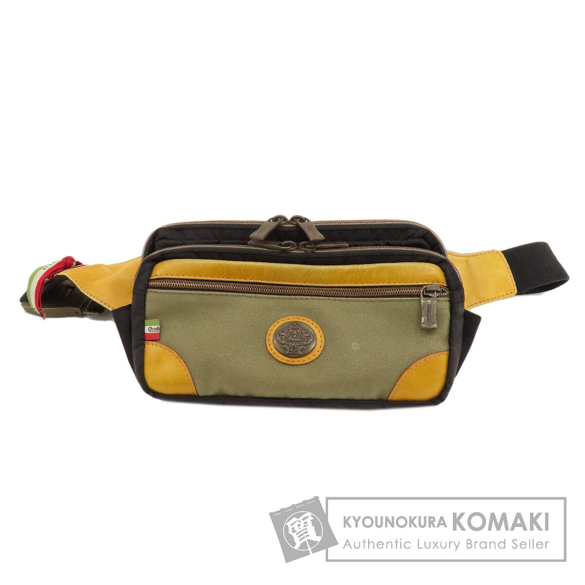 OROBIANCO logo body bag Nylon mens [Used]