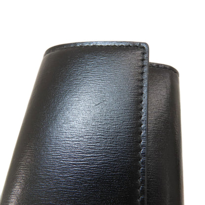 GUCCI 435305 logo key holder Leather Ladies [Used]