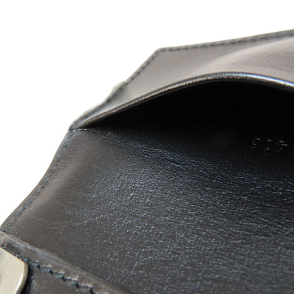 GUCCI 435305 logo key holder Leather Ladies [Used]