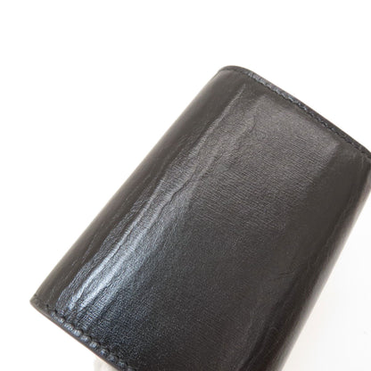 GUCCI 435305 logo key holder Leather Ladies [Used]