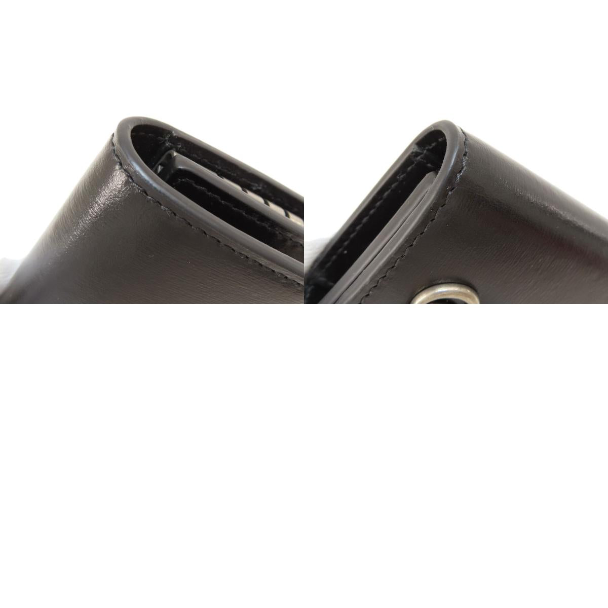 GUCCI 435305 logo key holder Leather Ladies [Used]