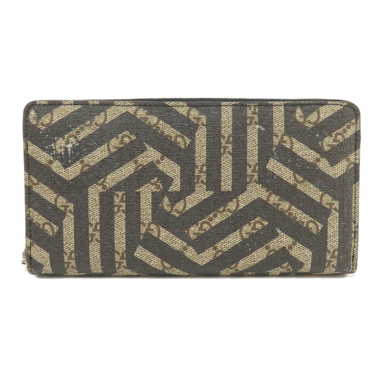 GUCCI 411766 Kaleido GG Supreme Long wallet (with coin pocket) PVC Ladies [Used]